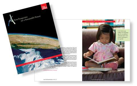 photo cover and spread